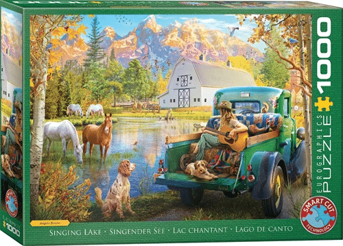 Smart Cut legpuzzel Singing Lake