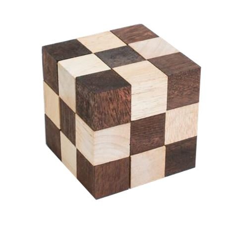 Snake Cube :: Houten Breinbreker