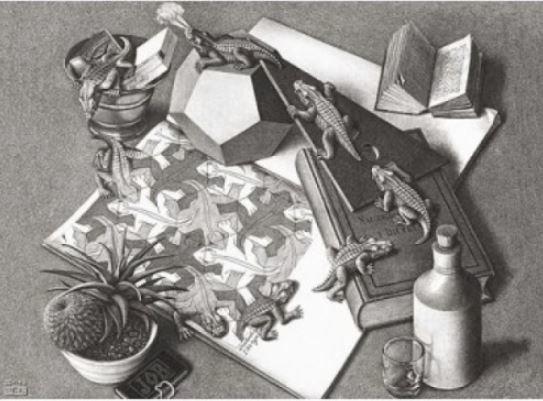 Reptielen :: M.C. Escher