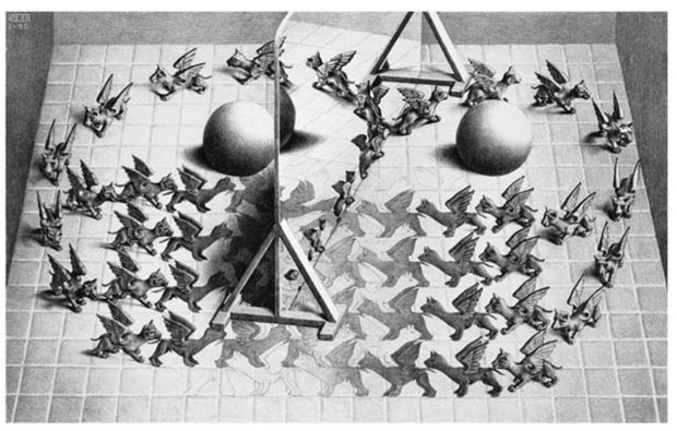 Toverspiegel :: M.C. Escher