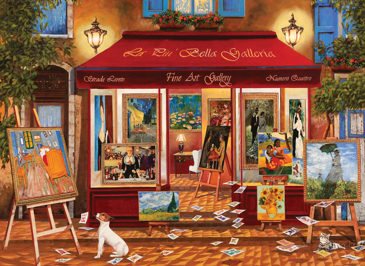 Fine cheap art puzzle