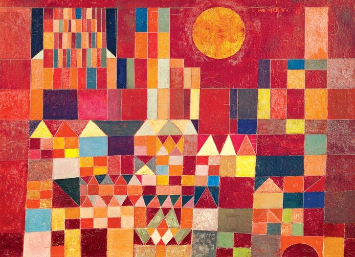 Paul Klee Castle and Sun Eurographics Pientere Puzzels & Spellen