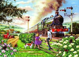 House of Puzzles 500 (XL) - Railway Children