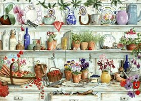 House of Puzzles 500 (XL) - Posies & Produce