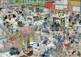 Jan van Haasteren legpuzzel (1000): De Nederlandse Spellenfabriek