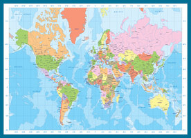 Eurographics 1000 - Map of the World