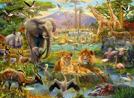 Ravensburger 200 (XXL) - Dieren van de Savanne