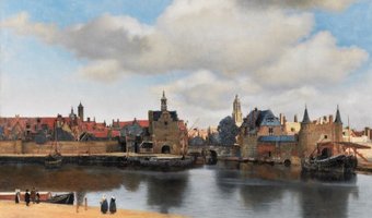 Puzzelman 1000 - Vermeer: Gezicht op Delft