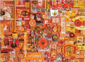 Cobble Hill 1000 - Colour Orange