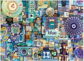 Cobble Hill 1000 - Colour Blue