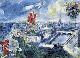 Eurographics 1000 - Chagall: View of Paris