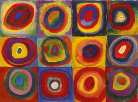 Eurographics 1000 - Kandinsky: Colour Study of Squares