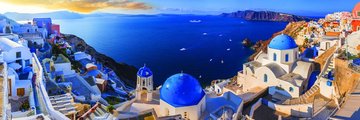 Eurographics 1000 Panorama - Santorini Greece