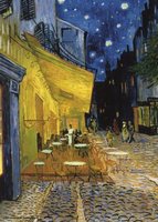 Puzzelman 1000 - Vincent van Gogh: Cafeterras bij Nacht