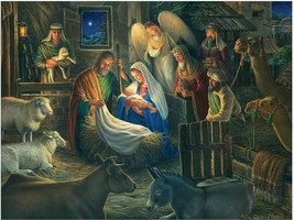 Cobble Hill 500 (XL) - Away in a Manger