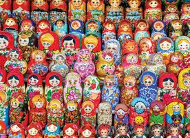 Eurographics 1000 - Russian Matryoshkas Dolls