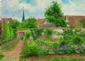 Eurographics 1000 - Camille Pissarro: Vegetable Garden Overcast