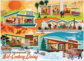 Cobble Hill 500 (XL) - Four Seasons of Mid-Century Living