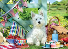 Eurographics 500 (XL) - Scottie Dog Picnic