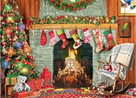 Eurographics 500 (XL) - Christmas by the Fireplace