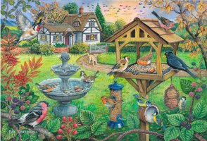 House of Puzzles 500 (XL) - Bird Table