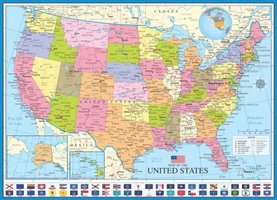 Eurographics 1000 - Map of the USA