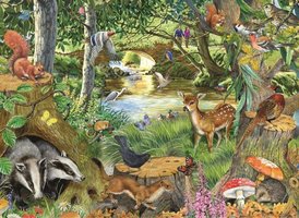 House of Puzzles 500 (XL) - Riverside Glade