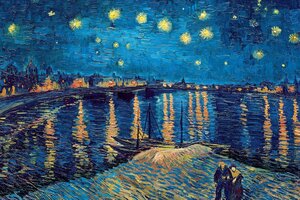 Eurographics 1000 - Vincent van Gogh: The Starry Night over the Rhone