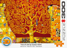 Eurographics 300 XL - Gustav Klimt Tree of Life 3D Lenticular