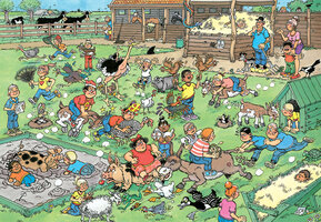 Jan van Haasteren legpuzzel (360) : De Kinderboerderij