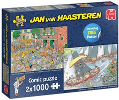 Jan van Haasteren legpuzzel (2 x 1000) : Hollandse Tradities