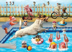 Eurographics 500 (XL) - Lucia Heffernan: Crazy Pool Day