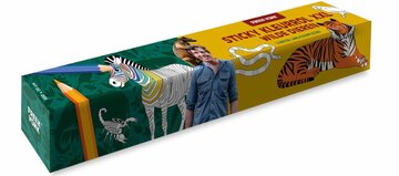 Freek Vonk Sticky Kleurrol XXL: Wilde Dieren