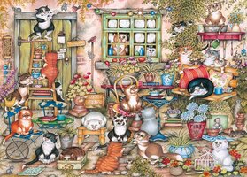 Gibsons 1000 - Courtyard Cats