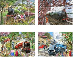 House of Puzzles 4x 500 - Steaming Along