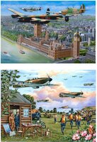 House of Puzzles 2 x 500 (XL) -  Sky Patrol