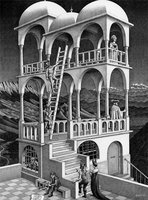 M.C. Escher - Belvedere